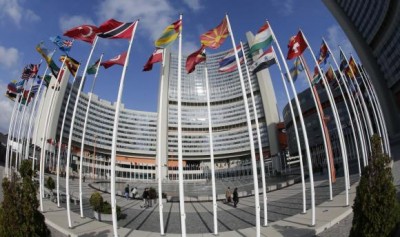 The United Nations headquarters building (Vienna International Centre) is pictured in Vienna May 14, 2014 REUTERS/Leonhard Foeger  