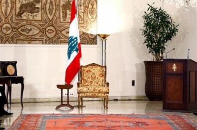 Baabda presidential chair  awaits the new occupant of the palace 