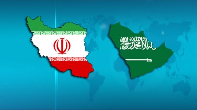 iran saudi flags