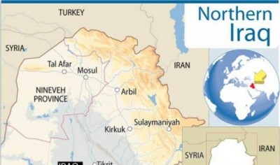 Iraq map Tal Afar