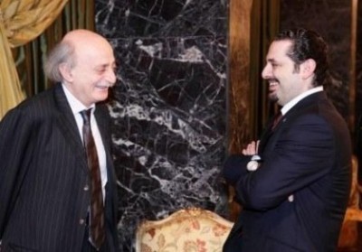 Jumblatt-Hariri in paris