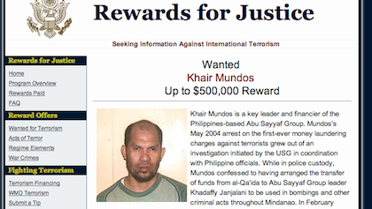 Khair Mundos most wanted terrorist