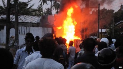 Muslim Budhist riots in Sri lanka