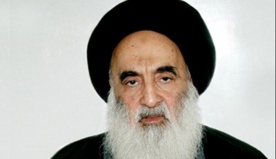 Iraq's top Shiite religious authority Grand Ayatollah Ali al-Sistani