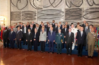 Attendants  of  the International conference for  supporting the Lebanese Army in Rome, Tuesday, June 17, 2014. ( courtesy of Dalati Nohra )