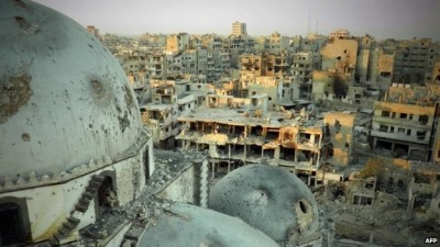 syria aleppo destruction