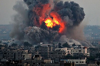 Israeli-bombardment-of-Gaza