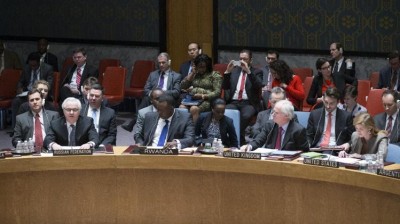UN security council mtg
