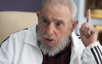 Cuban leader Fidel Castro