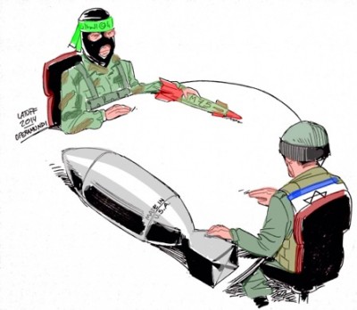 Israel hamas cartoon
