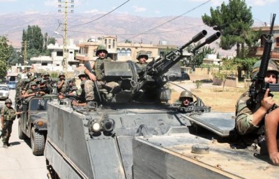Lebanese army  arsal 080614