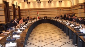 Lebanon cabinet meeting