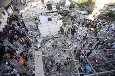 gaza - israeli air strike