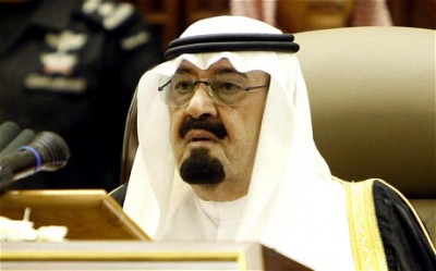 saudi king abdullah