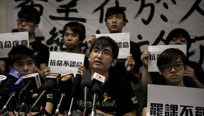 hong kong students boycott classes