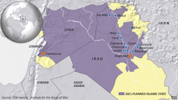 U.S.-led coalition to exclude Iran from fight against Islamic State