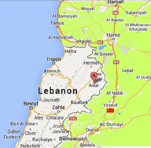 Lebanon Arsal Map 300x294 