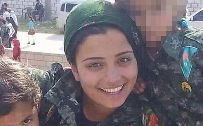 Arin Mirkin  reportedly blew herself up at an  ISIS position east of the border town of Kobane 
