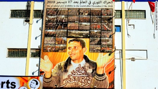 Mohamed Bouazizi poster - Tunisia