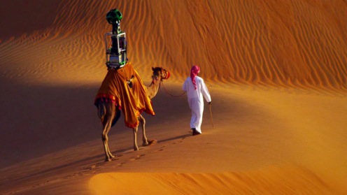 Google Employs A Camel To Expand Street View To Arabian Desert Ya Libnan