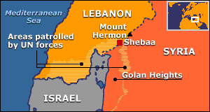 shebaa map