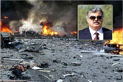 Former Lebanese PM Rafik Hariri was assassinated in downtown Beirut on February 14, 2005. 5 Hezbollah operatives have been accused of killing Hariri and are now being tried by the UN backed Special Tribunal for Lebanon