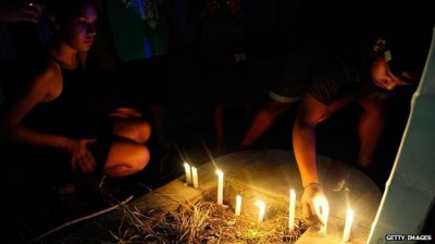 A candlelit vigil was held in Cairns on Friday evening
