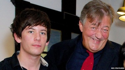 Elliott Spencer (L) has yet to comment on the proposed marriage to Stephen Fry