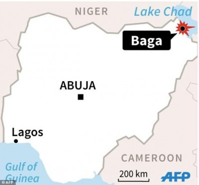 baga nigeria map