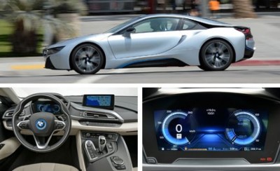 The BMW i3 and i8 (pictured above) received numerous awards in 2014. The BMW i8 sells for over $135,000.