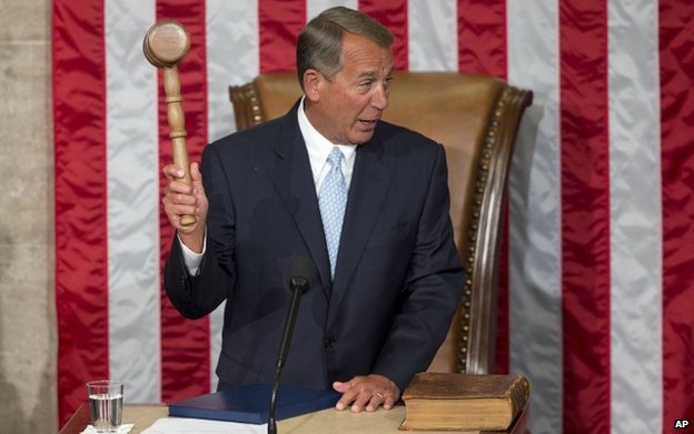 boehner  relected as house  speaker