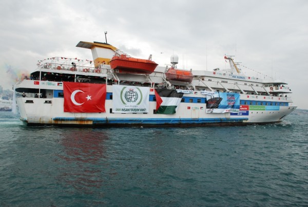 The Gaza flotilla assault was a military operation by Israel against six civilian ships of the "Gaza Freedom Flotilla" on 31 May 2010 in international waters in the Mediterranean Sea. Nine activists were killed in the raid. It was carrying humanitarian aid to Gaza which was blockaded by Israel