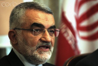 Alaeddin Boroujerdi, Chairman for the Committee for Foreign Policy and National Security of the Islamic Consultative Assembly of Iran. 