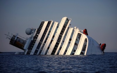 Francesco Schettino, the Italian sea captain for the shipwreck of the Costa Concordia cruise liner and for the deaths of 32 people