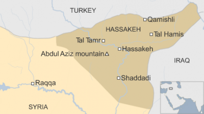 map syria north