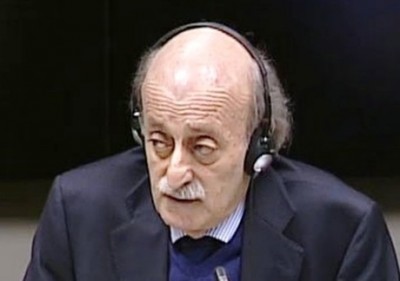 Walid Jumblatt at STL