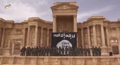 In July 2015, ISIS lined the condemned regime soldiers up on the stage of the ancient amphitheater, which was formerly used for an annual festival in the ancient Syrian city of Palmyra
