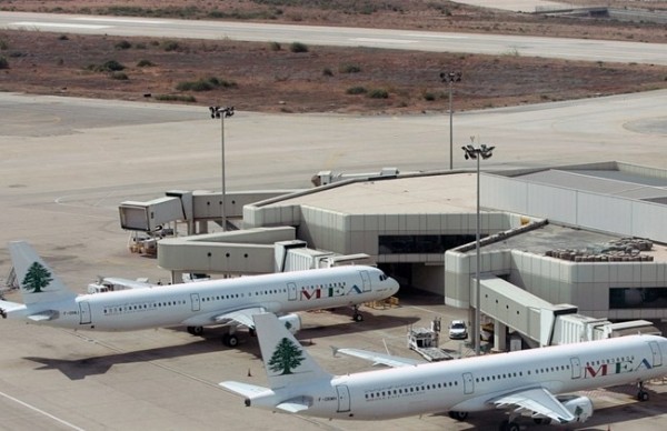 Rafik Hariri International Airport, Beirut . 