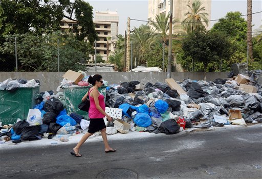 Lebanon S Garbage Crisis Worsens Amid Rising Heat Anger Ya Libnan