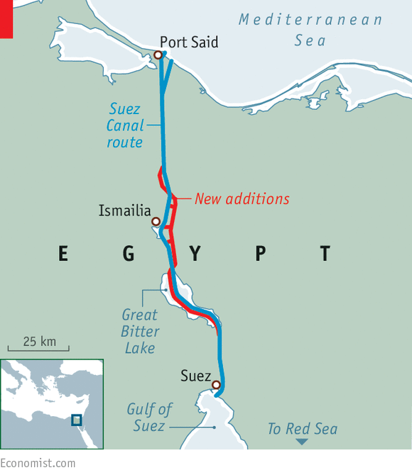 Egypt’s Sisi opens New Suez Canal