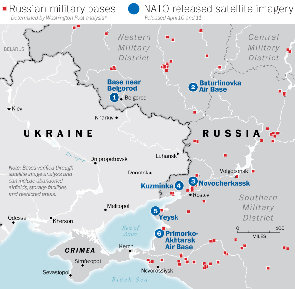 Russia Building Major Military Base Near Ukrainian Border Ya Libnan