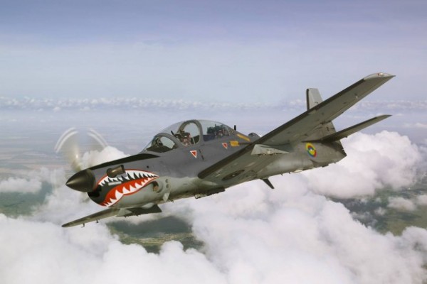 A-29 Super Tucano. Embraer Defense & Security said Lebanon would  acquiried six A-29 Super Tucano turboprop aircraft, a sale approved by the U.S. State Department in June 2015  and is being financed by  Saudi Arabia