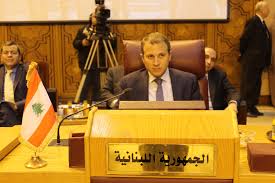 bassil  at arab league