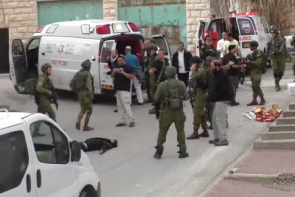 An Israeli soldier Elor Azaria shot a Palestinian man, who was suspected in a knife attack in the head as he lies injured on the street in Hebron in the occupied West Bank. soldier who shot and killed a wounded Palestinian assailant . The soldier went on trial on manslaughter charges on May 9, 2016 in a rare case that focuses on allegations of excessive use of force in confronting Palestinian attacks.