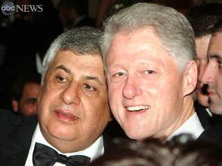 Lebanese-Nigerian billionaire  Gilbert Chagoury  , left has been a supporter of Bill and Hillary Clinton since the 1990s. 