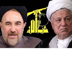 Iran's ex-President Ali Akbar Hashemi Rafsanjani had warm relations with President Hassan Rouhani (L)