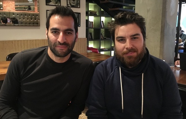 Founders, left to right, Rami Hallal and Ralph Choueiri. (Image via Blink My Car)