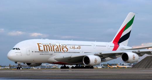 emirates A380