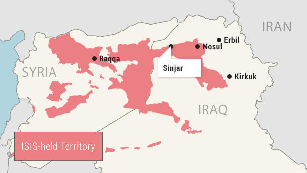 isis-held-territory-map SYRIA, IRAQ