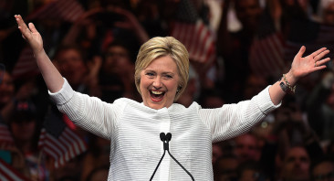 Hillary Clinton claims nomination victory